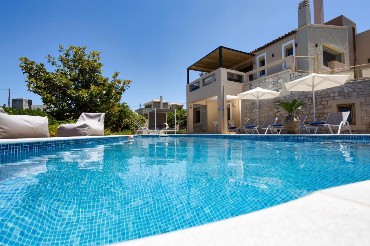 Palladio Luxury Villa With Amazing View Roussospition Bagian luar foto