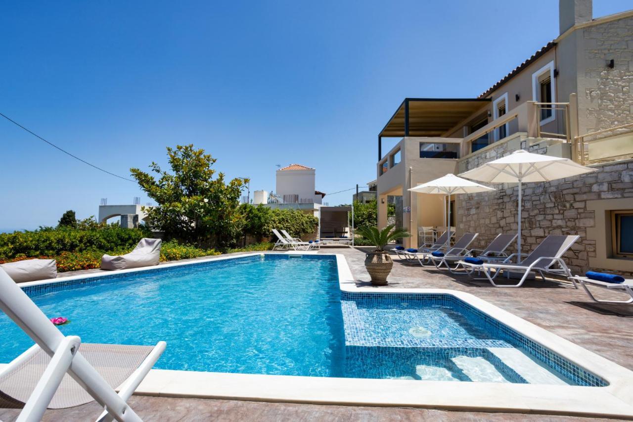 Palladio Luxury Villa With Amazing View Roussospition Bagian luar foto